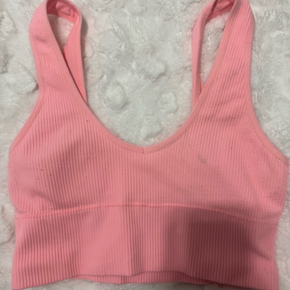 Aeropostale Pink Ribbed Bra Intimates